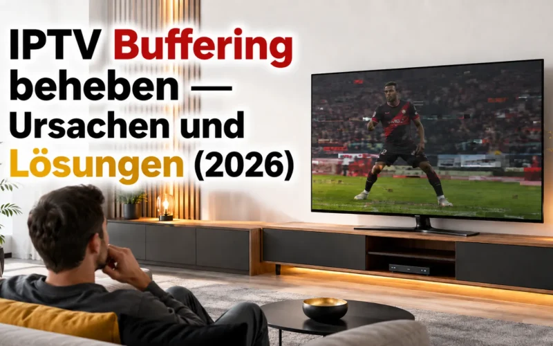 IPTV Buffering beheben — Ursachen und Lösungen (2026)