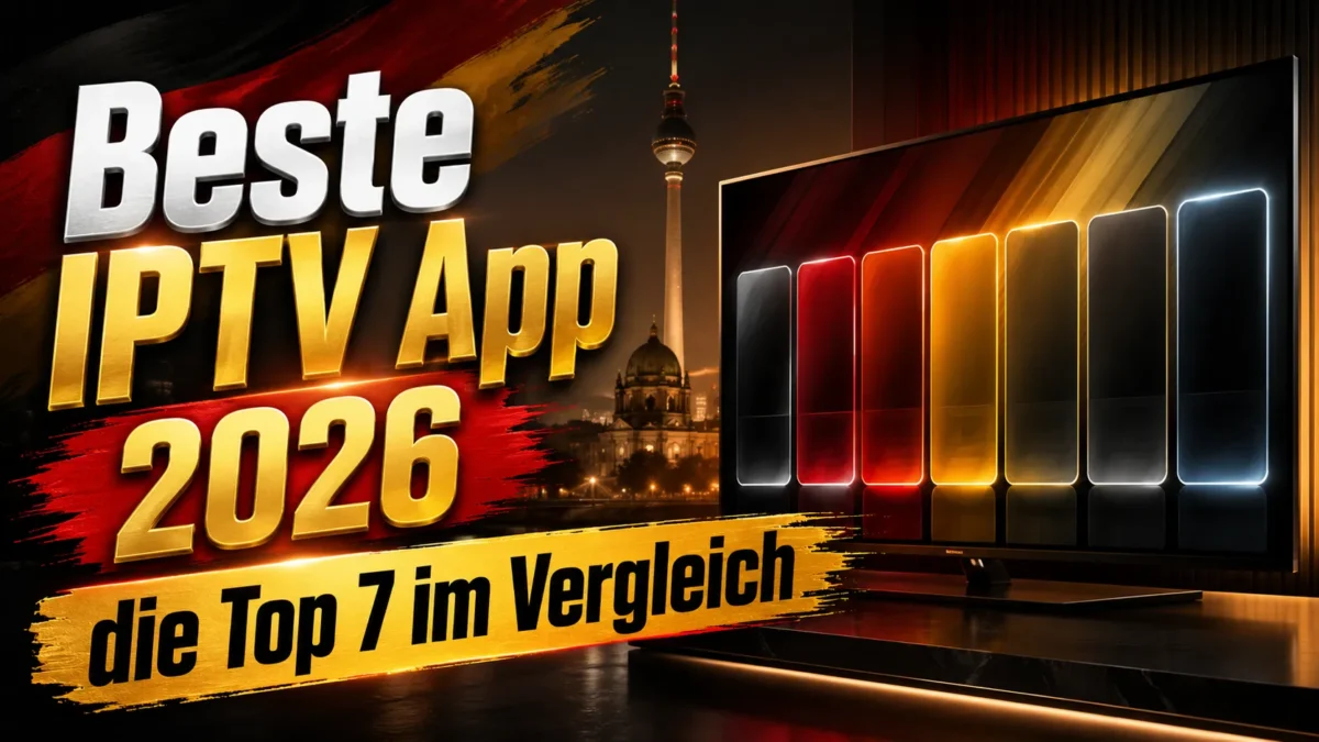 Beste IPTV App 2026 – die Top 7 im Vergleich