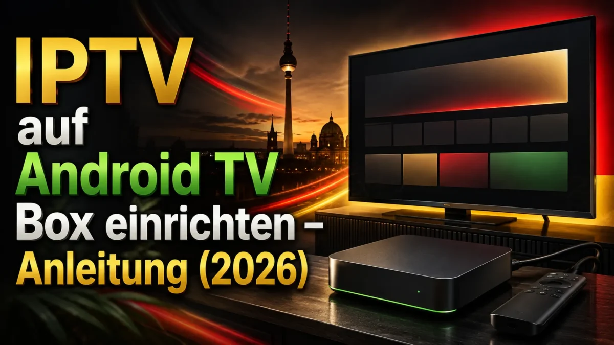 IPTV auf Android TV Box einrichten – Anleitung (2026)