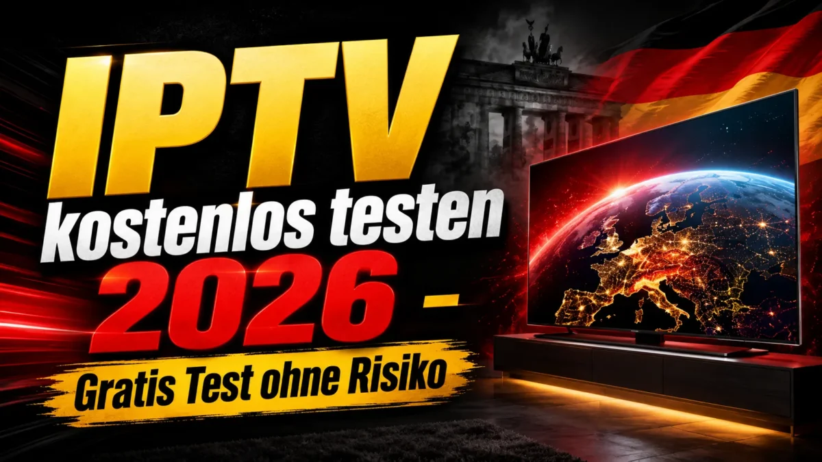 IPTV kostenlos testen 2026 – Gratis Test ohne Risiko